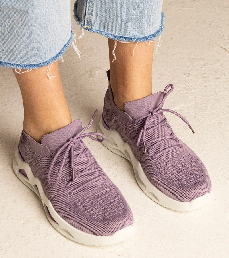 Gemre Adidași mov de damă cu șosetă Miyana