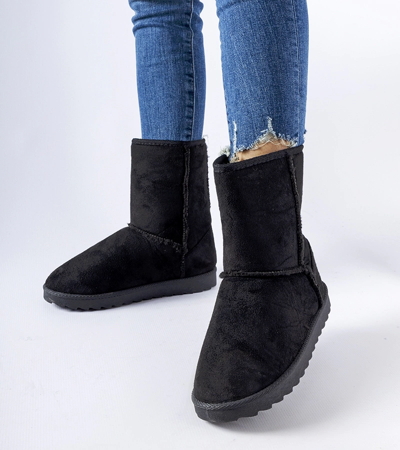 Gemre Black insulated snow boots Egede