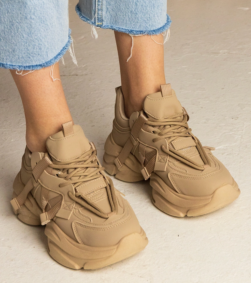 Gemre Adidași maro masivi sport de damă Zarina