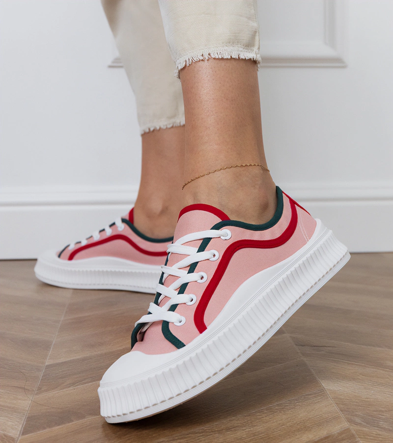 Gemre Adidași roz Salis pentru femei cu platformă