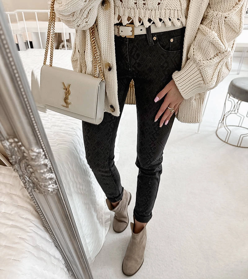 Gemre Pantaloni Chevrette din țesătură gri