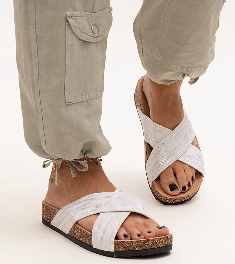 Gemre Pantofi cu toc în căptușeală de plută cu luciu Ribera