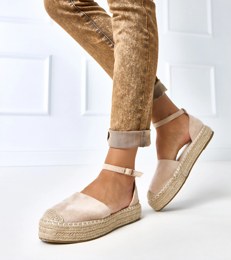 Gemre Espadrile bej Tiba