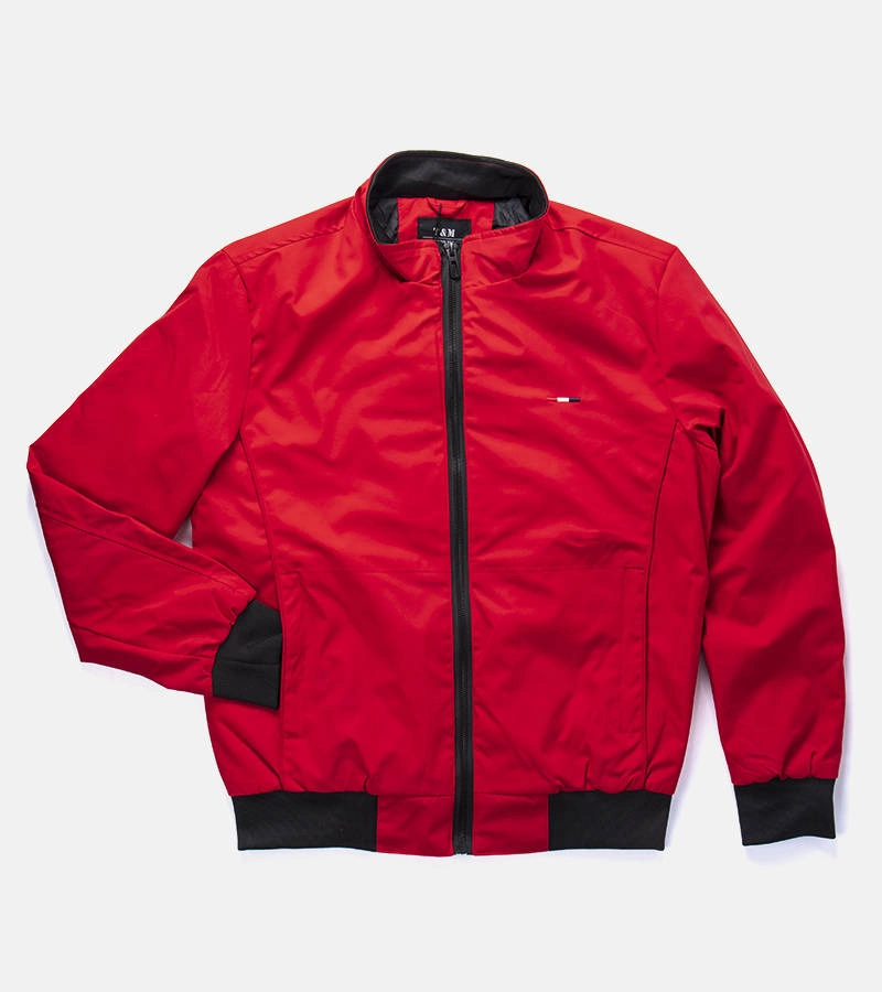 Gemre Red men's windbreaker jacket Boulé