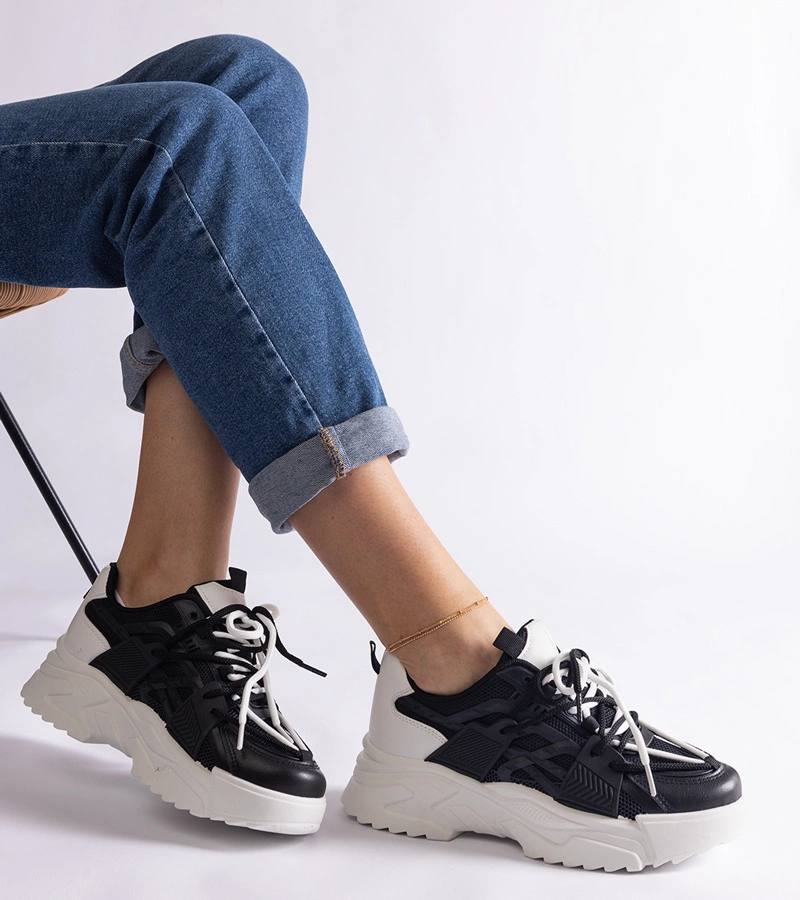 Gemre Adidași sportivi negri pentru femei Alva