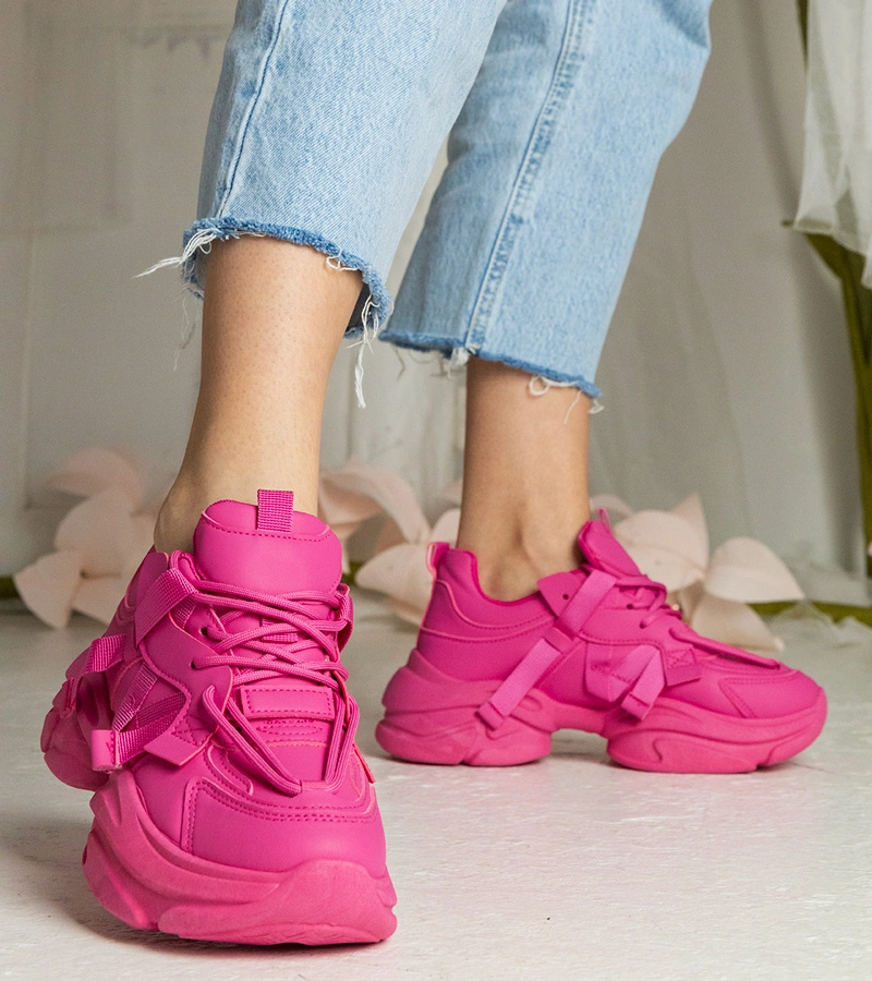 Gemre Adidași roz masivi sportivi de damă Zarina