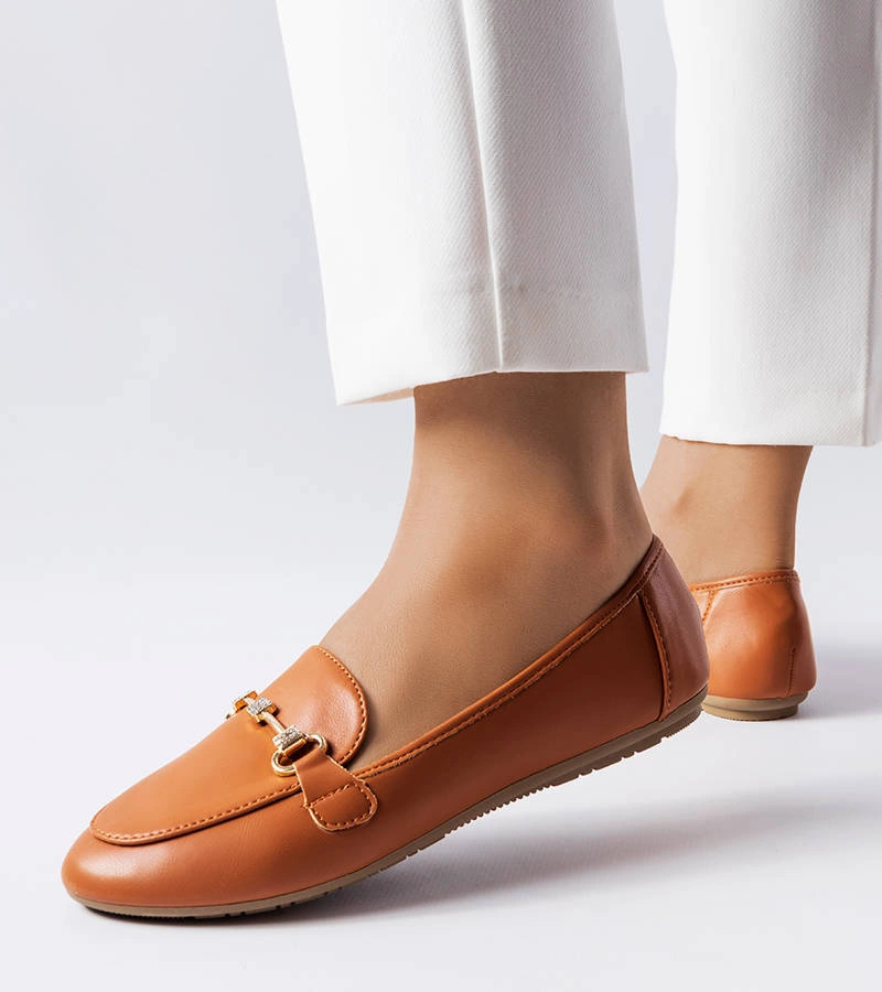 Gemre Lejeune brown decorative loafers