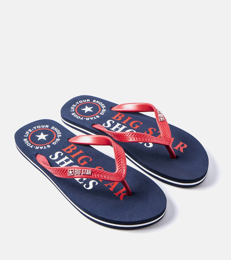 marka niezdefiniowana Flip flop albastru marin Big Star