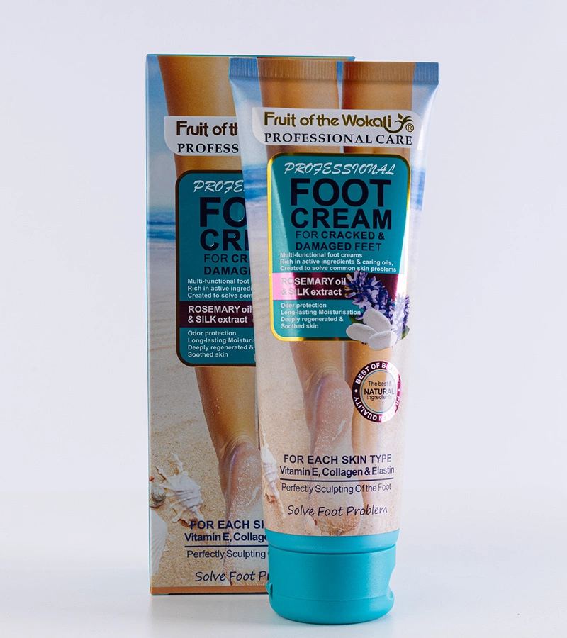 Gemre Cremă pentru picioare Fruit of the Wokali Rosemary oil & silk extract 130ml