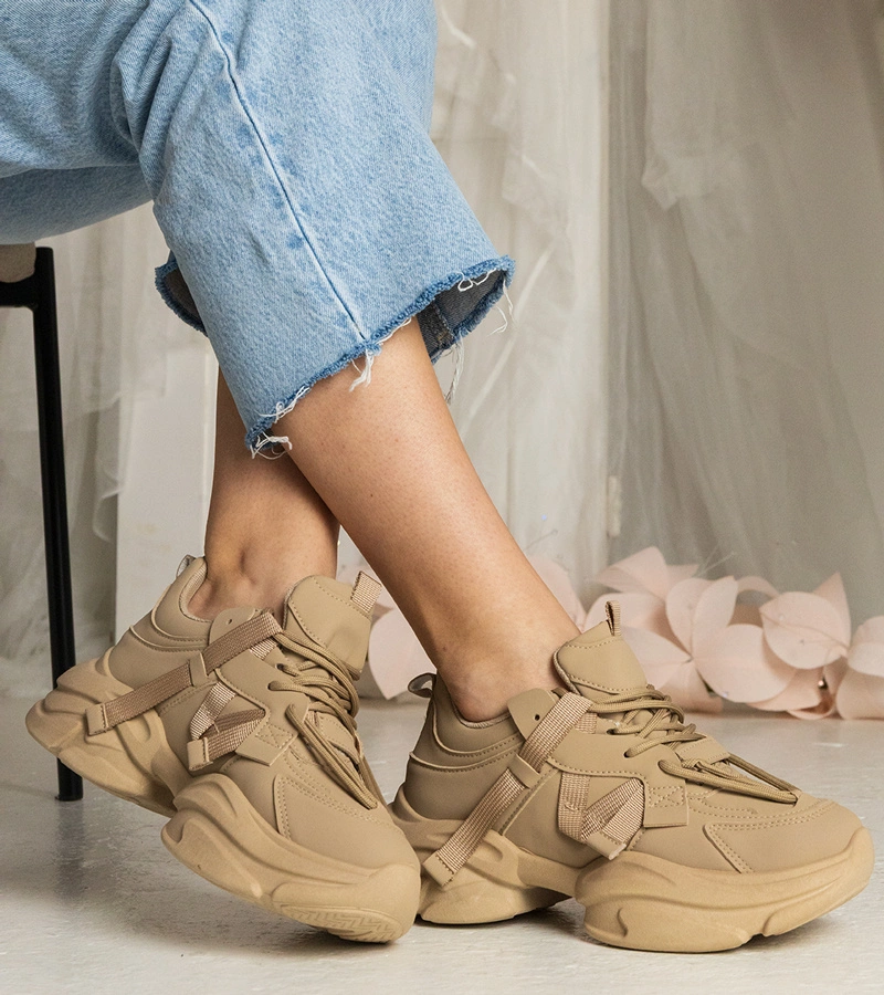 Gemre Adidași maro masivi sport de damă Zarina