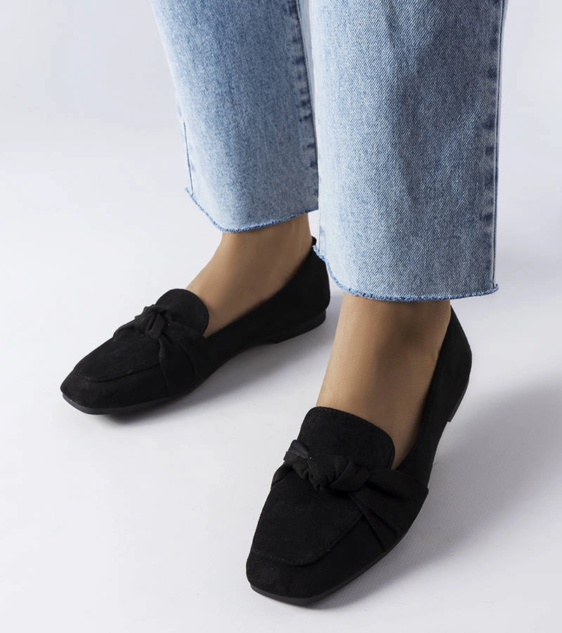 Gemre Black moccasins Samika