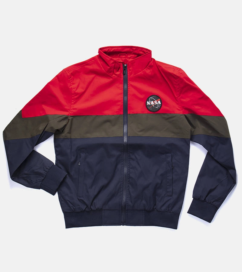 Gemre Red men's jacket with a stand-up collar Marmion