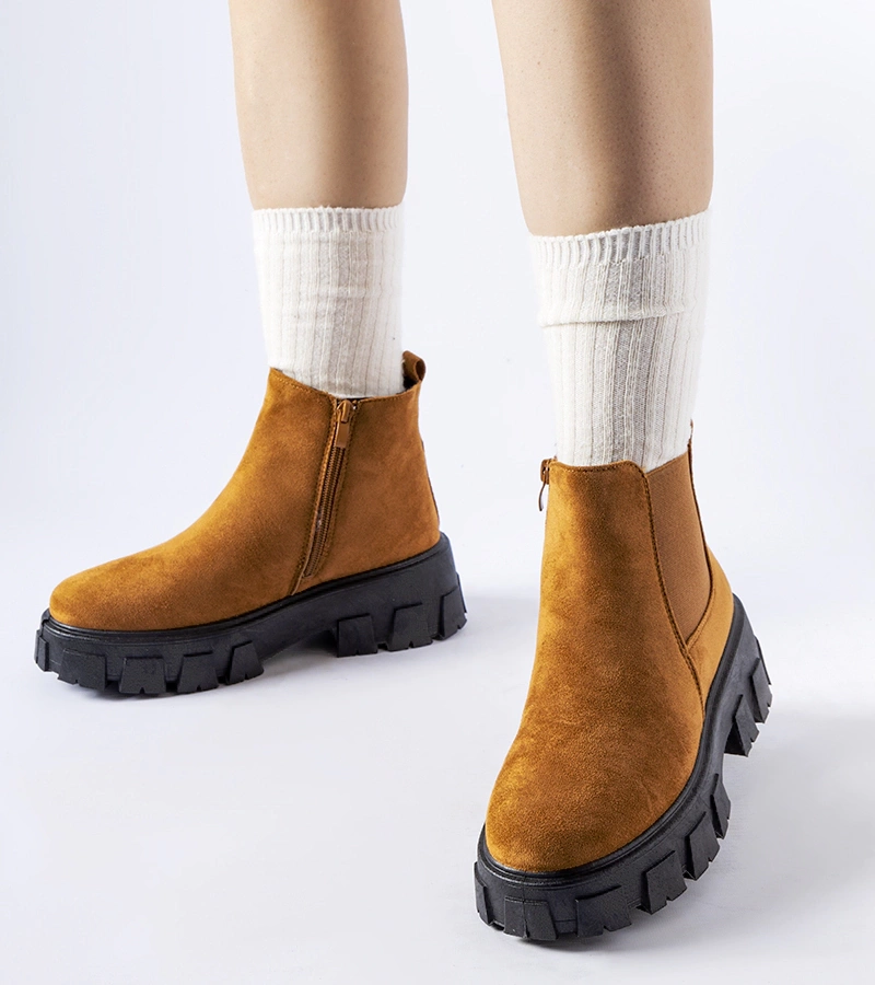 Gemre Brown low shoes with chunky sole Willo