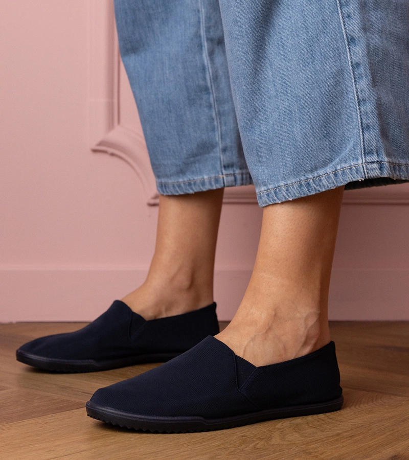 Gemre Tenisi slip-on pentru femei Lenis bleumarin