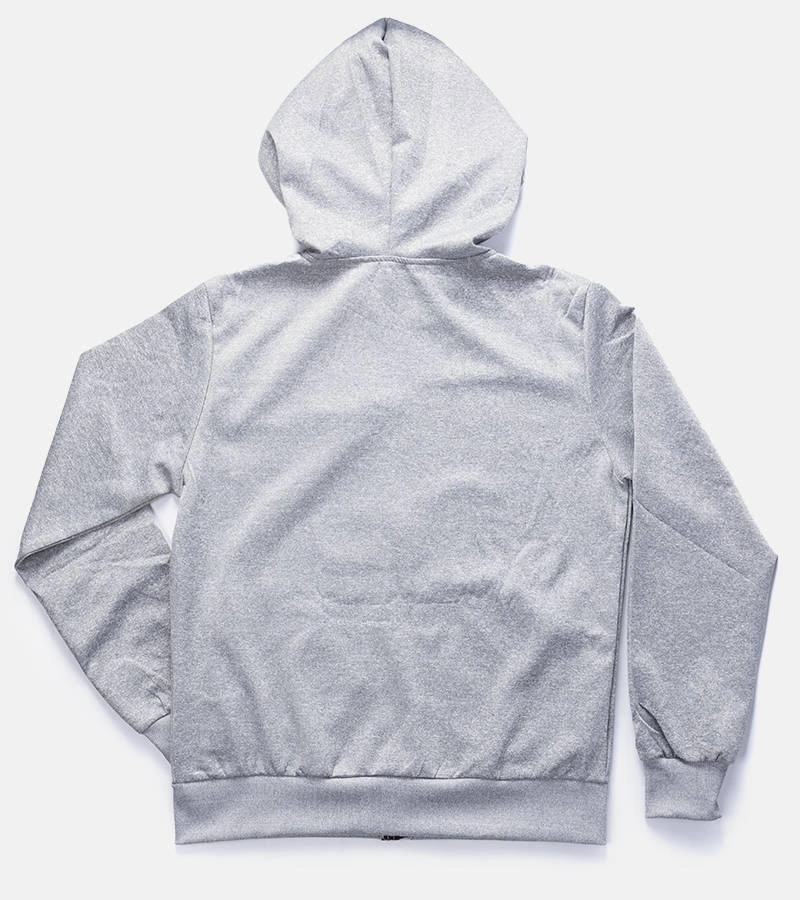 Gemre Hanorac cu glugă Curtis gri deschis pentru bărbați