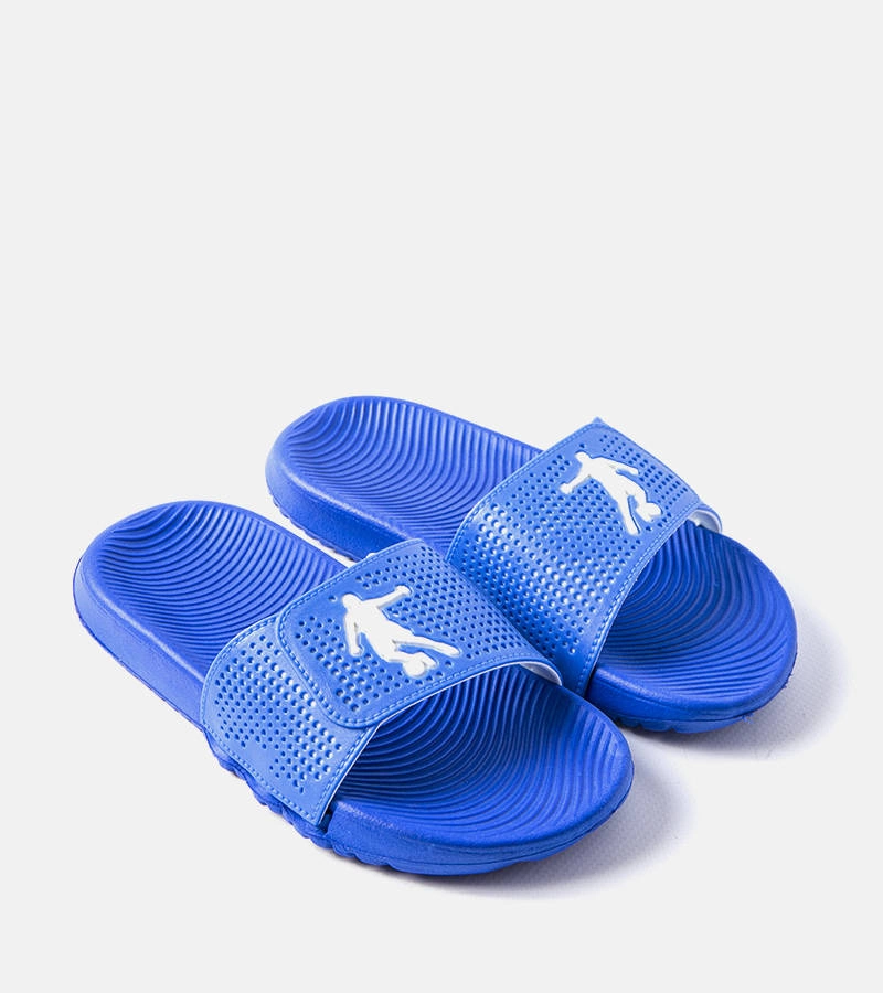 marka niezdefiniowana Șlapi de cauciuc albaștri Athens