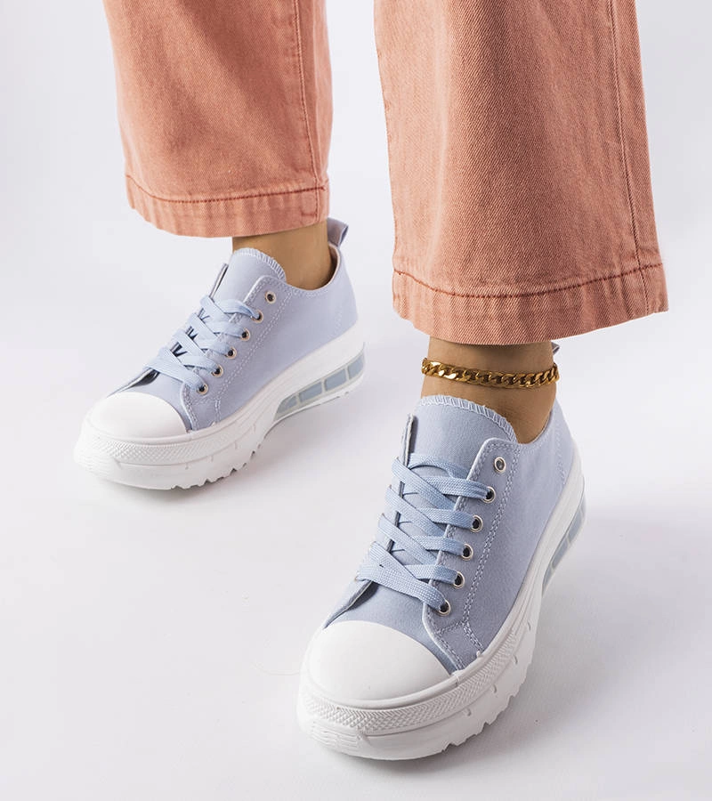 Gemre Blue platform sneakers Hawthorne