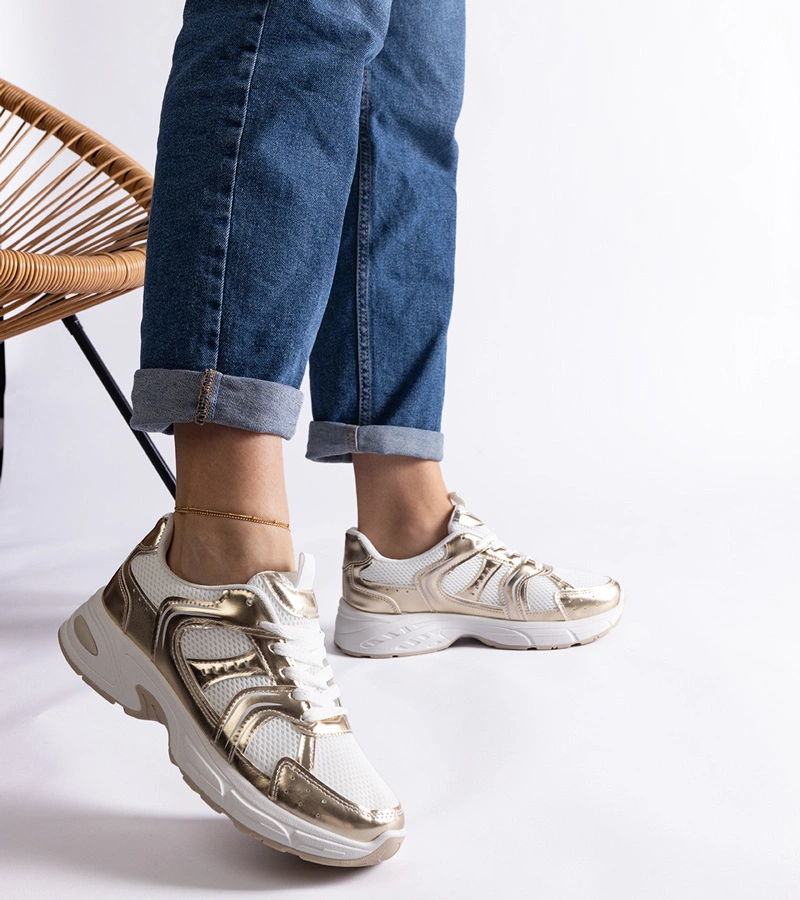 Gemre Adidași sportivi alb-aurii Ena