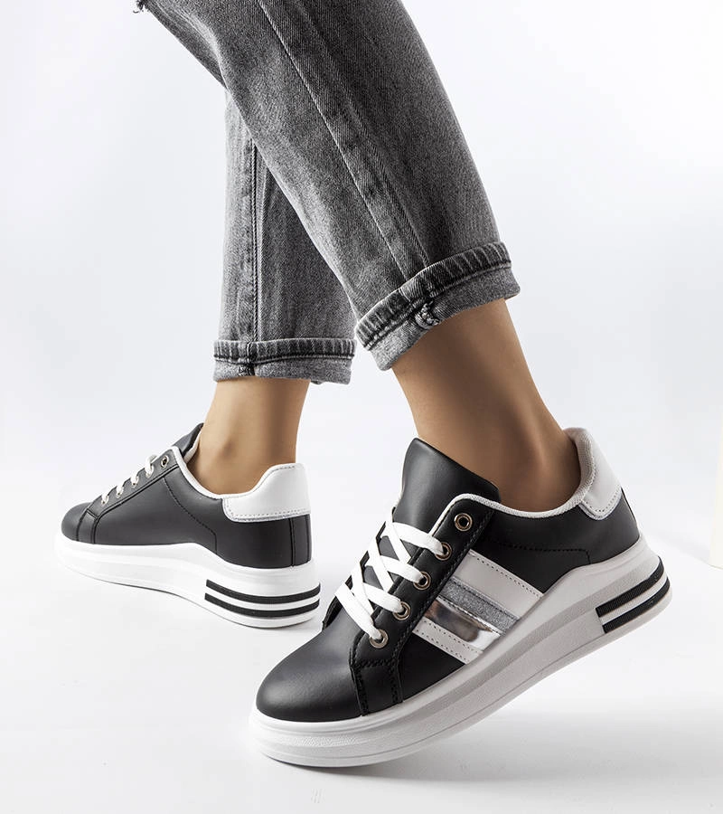 Gemre Black platform sneakers Sacaton