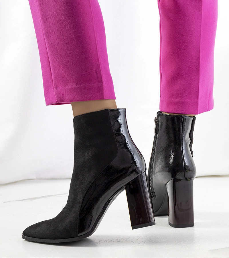 Gemre Cizme stiletto negre Leonar