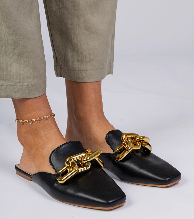 marka niezdefiniowana Flip-flops negri cu lanț Hickory