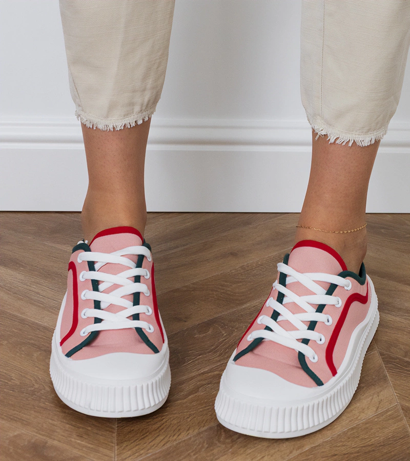 Gemre Adidași roz Salis pentru femei cu platformă