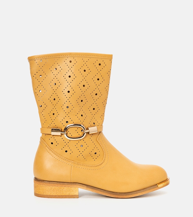 Gemre Camel children's ankle boots Valley