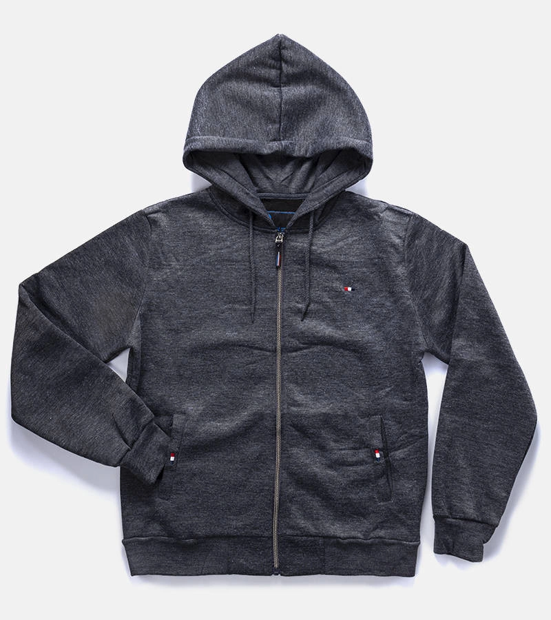 Gemre Hanorac cu glugă Guerin gri închis pentru bărbați