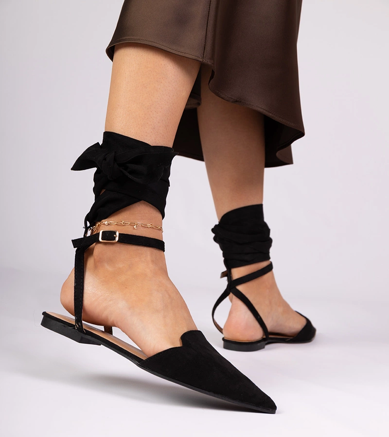 Gemre Balerini negri cu talpă joasă Mella