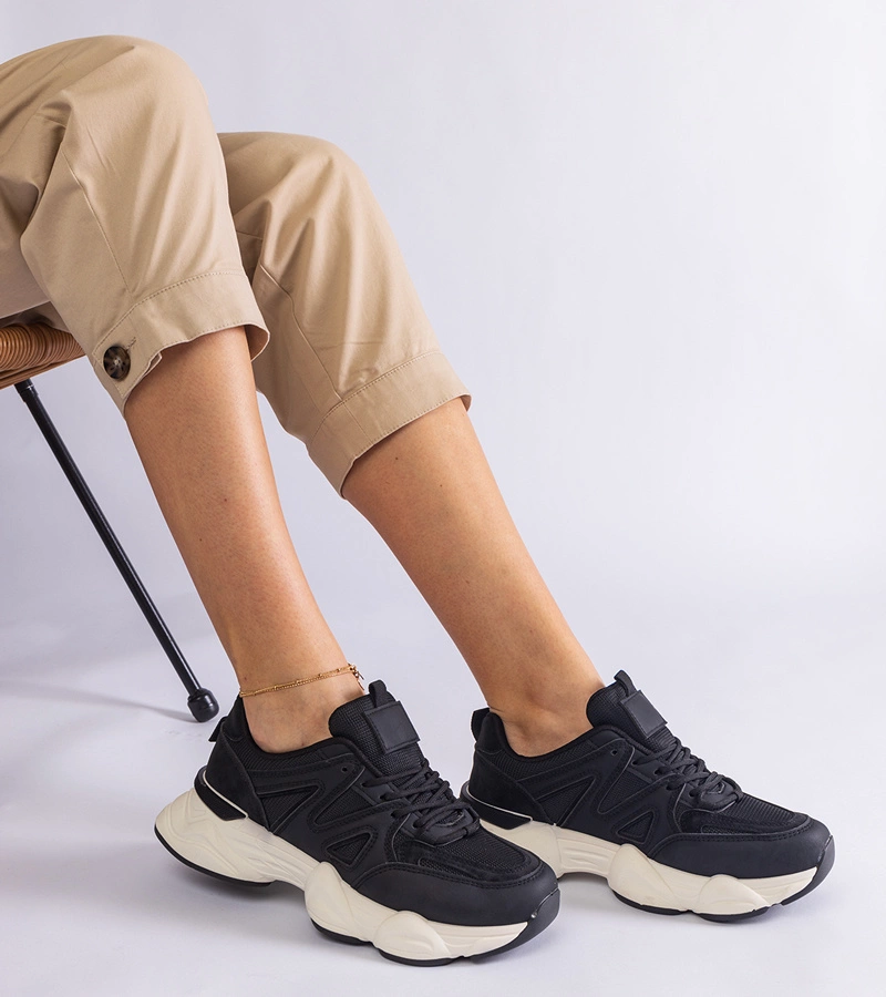 Gemre Adidași sport negri de damă Imperio