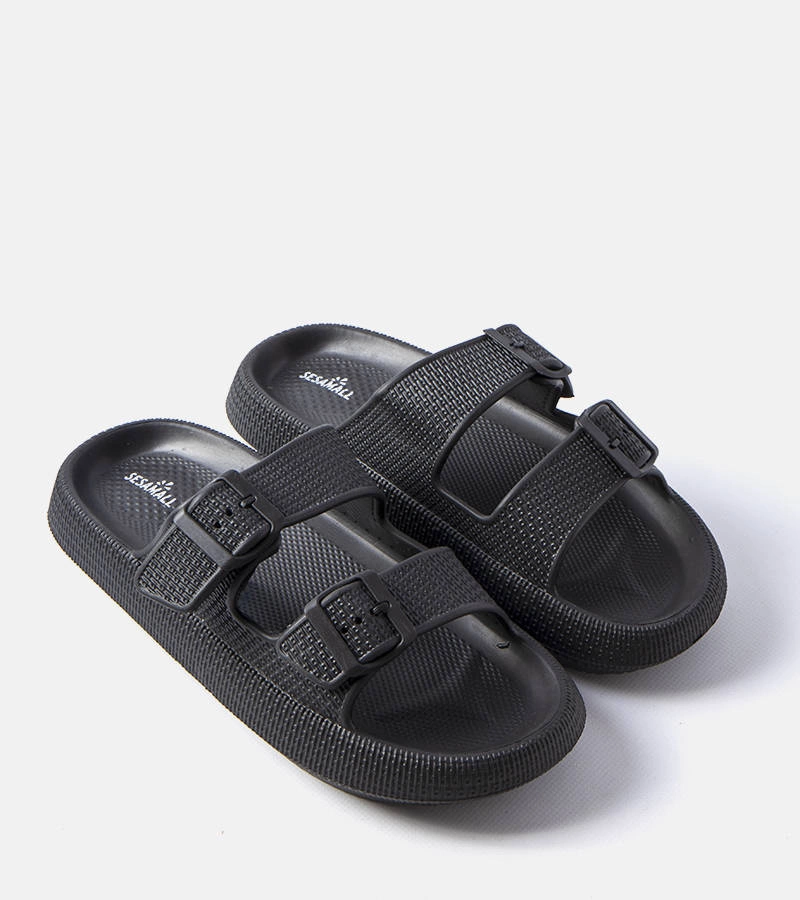 marka niezdefiniowana Șlapi Karersee de culoare neagră pentru bărbați