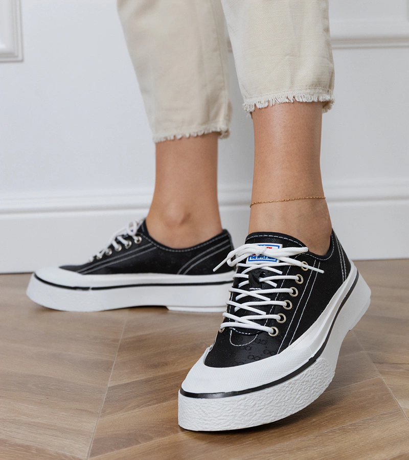 Gemre Adidași negri de damă cu platformă Greta