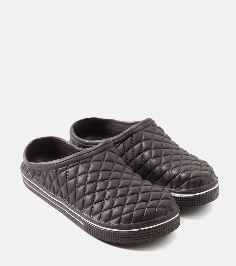 marka niezdefiniowana Șlapi crocs maro pentru bărbați Caltare