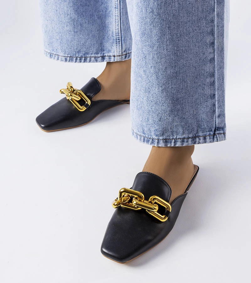 marka niezdefiniowana Flip-flops negri cu lanț Hickory