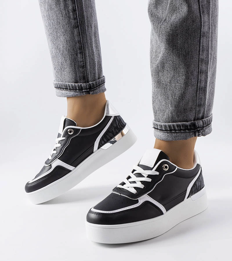 Gemre Black platform sneakers Tooele