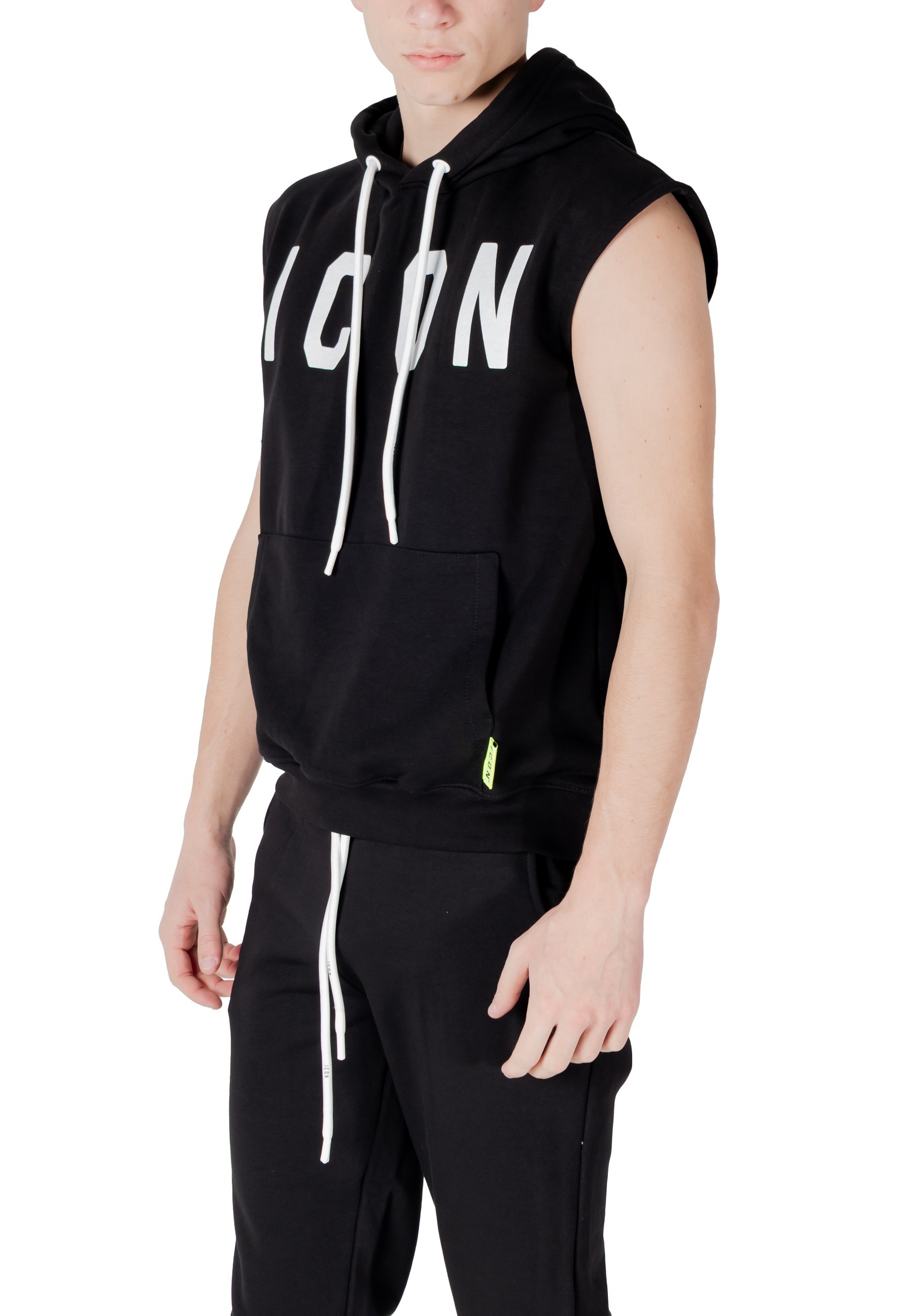 Черен мъжки суитшърт Icon