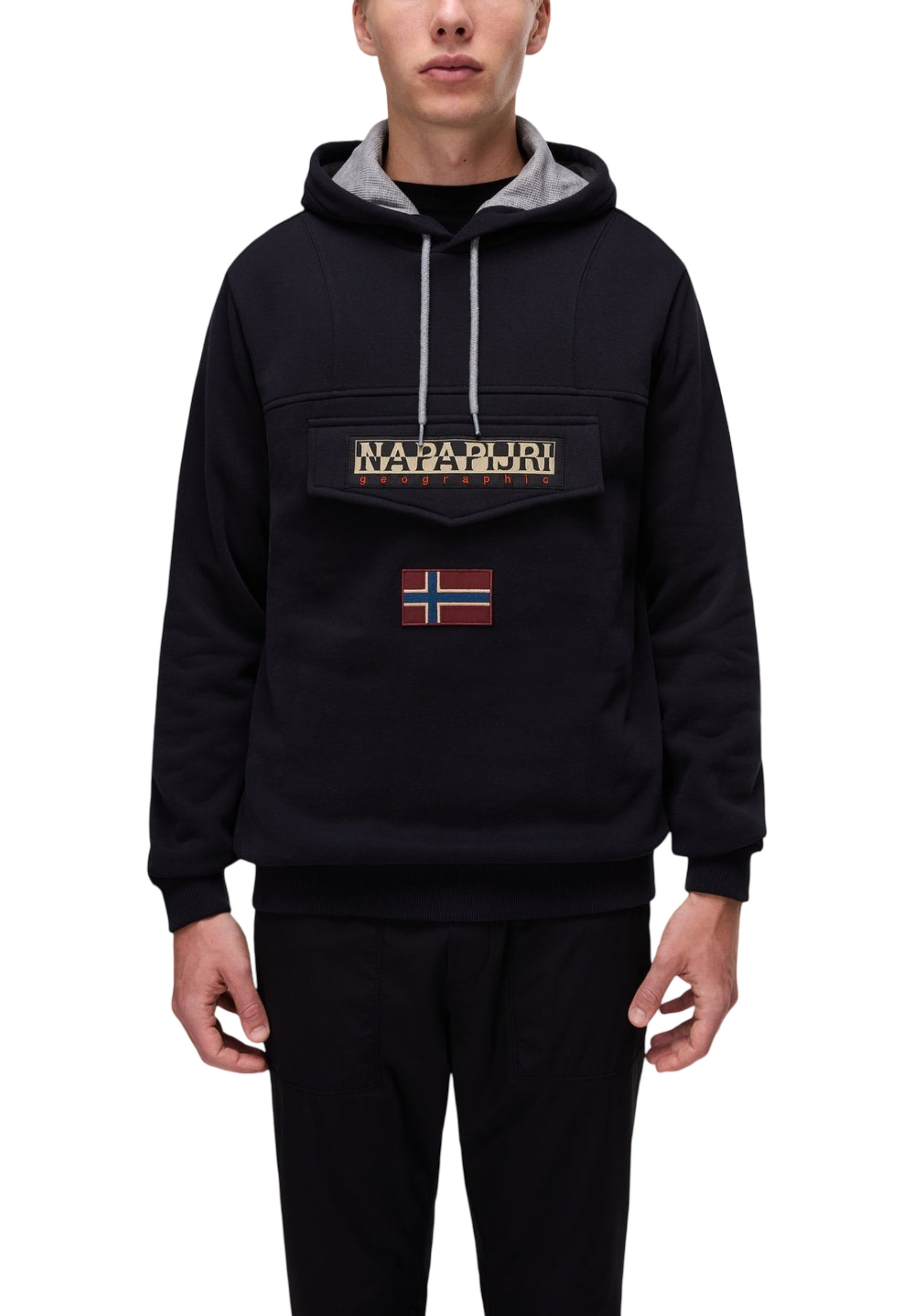 Pánská mikina Napapijri s kapucí