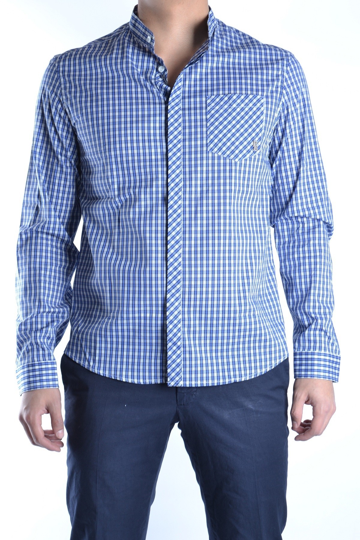 Pánska károvaná košeľa Pierre Balmain