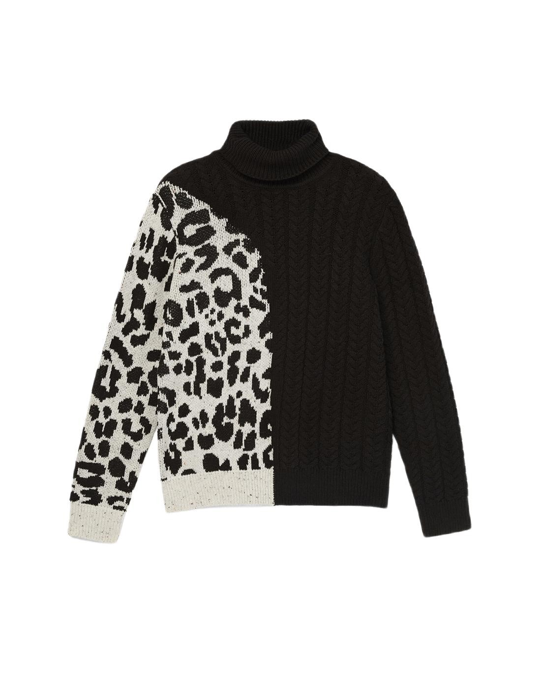 Дамско поло Desigual с леопардов мотив