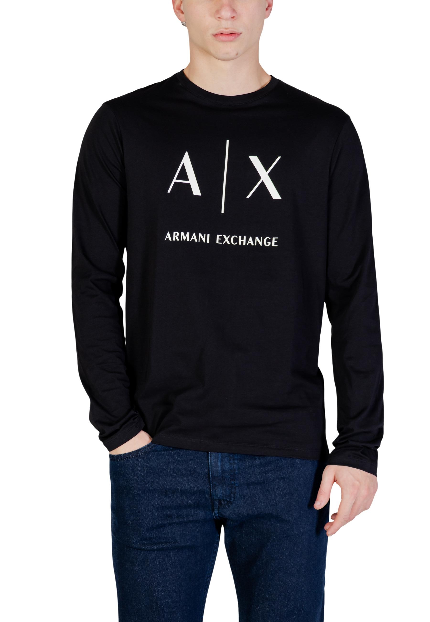 Armani Exchange pánske tričko s dlhým rukávom