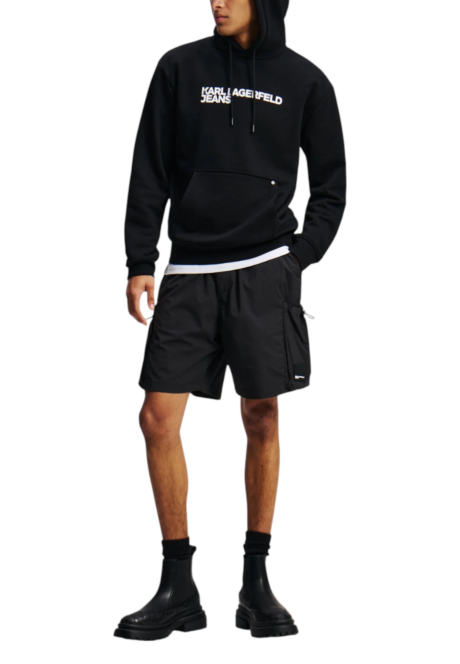 Мъжки суичър с качулка Karl Lagerfeld