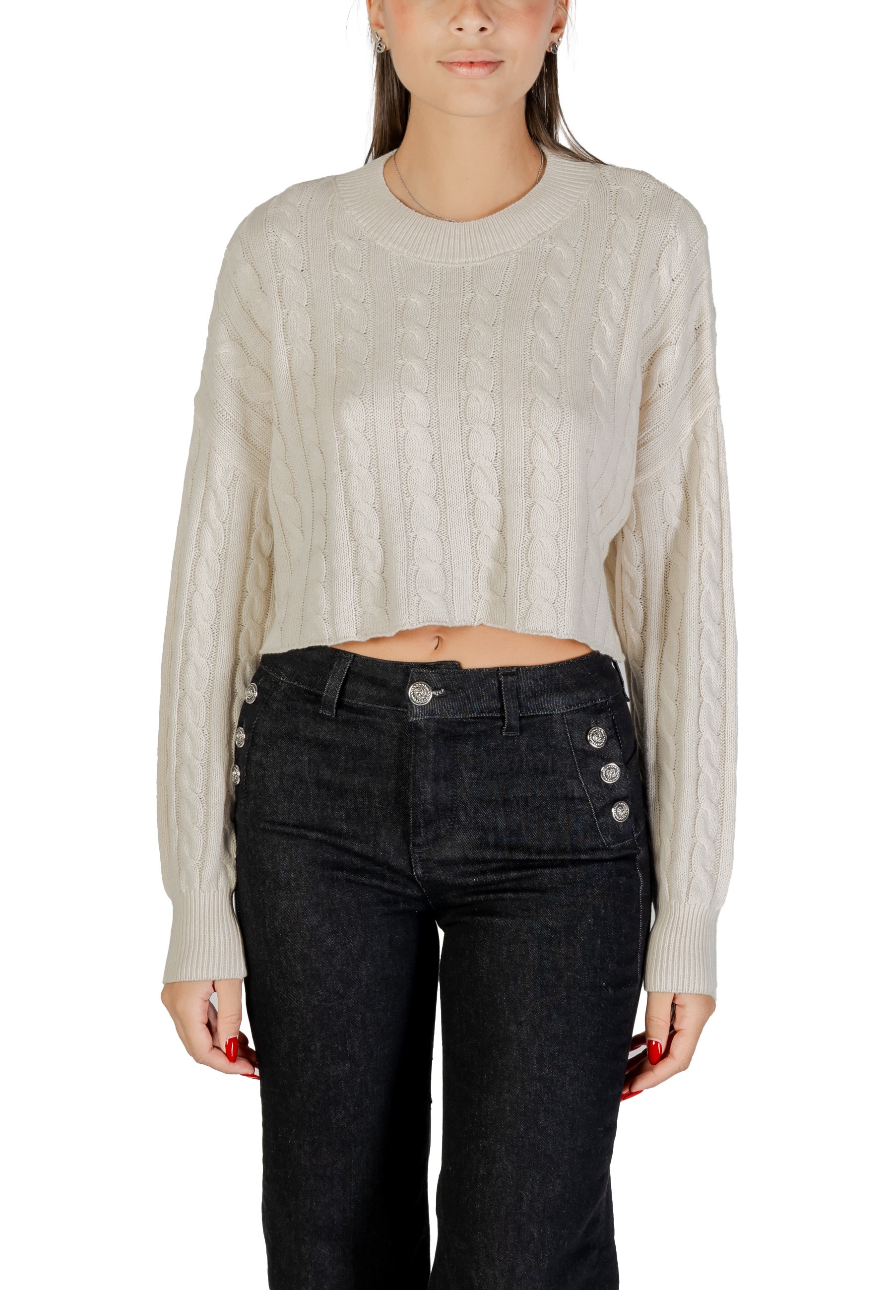 Krátká pletená mikina Only