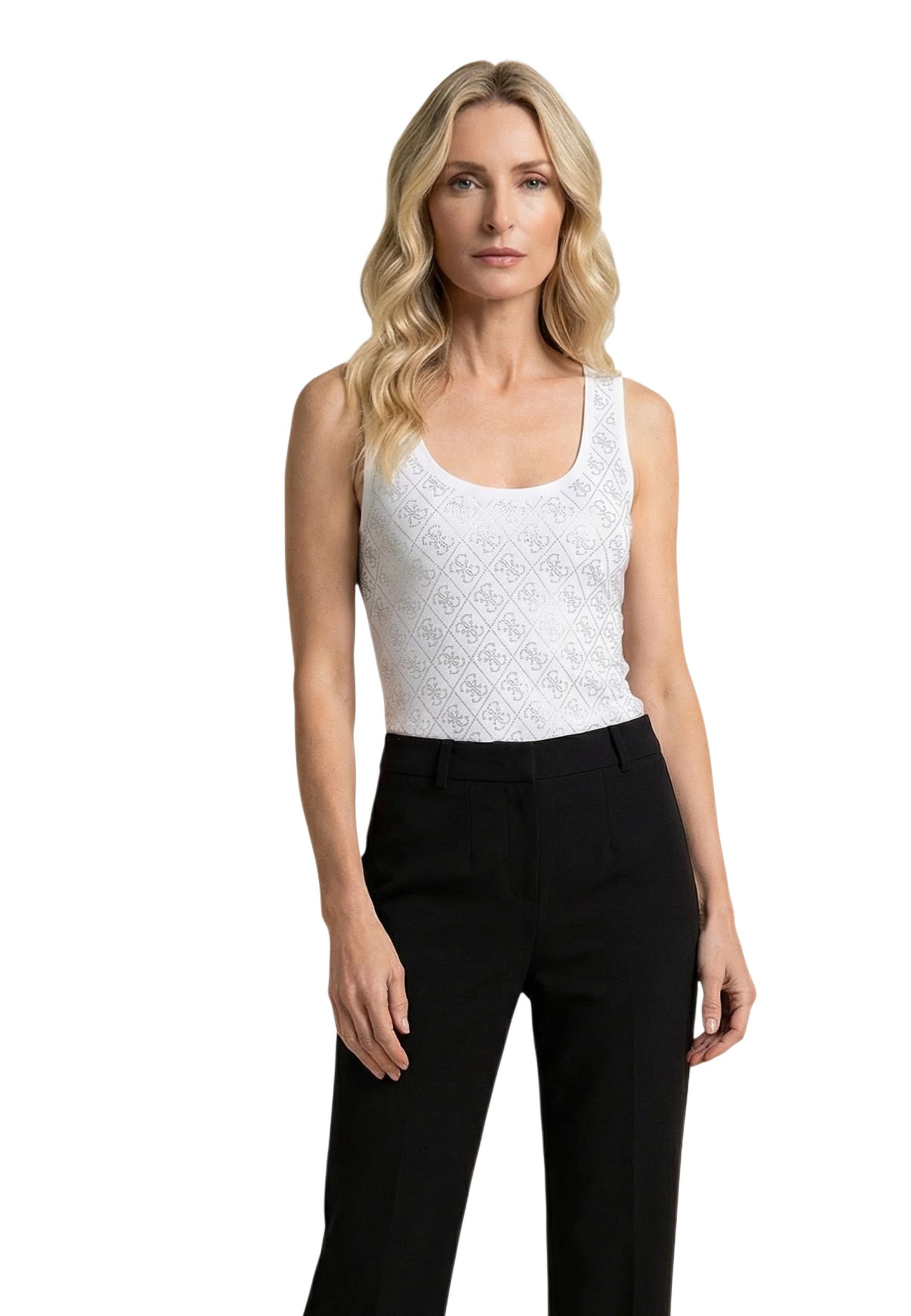 Bílé dámské tílko Guess