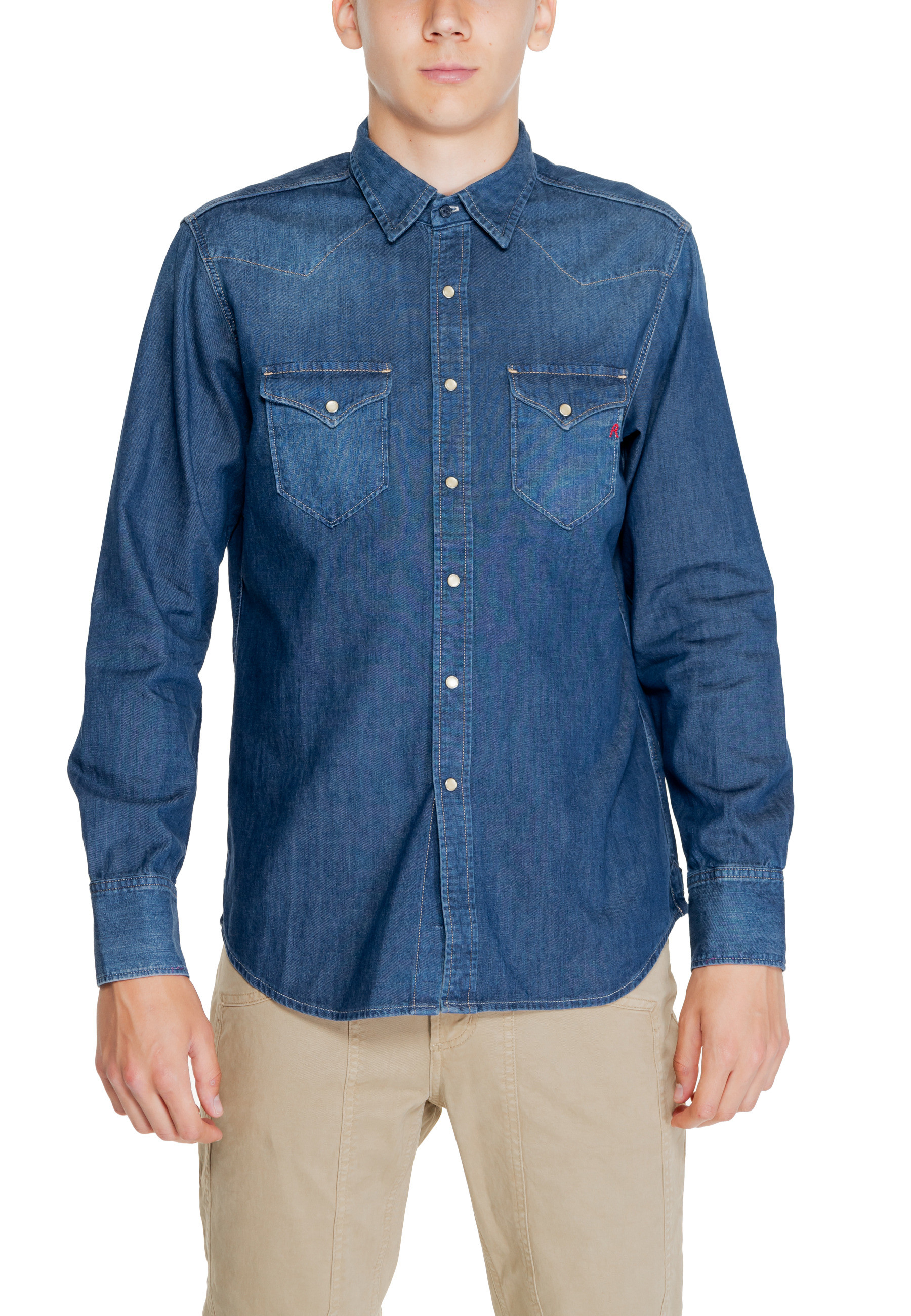 Мъжка дънкова риза Replay