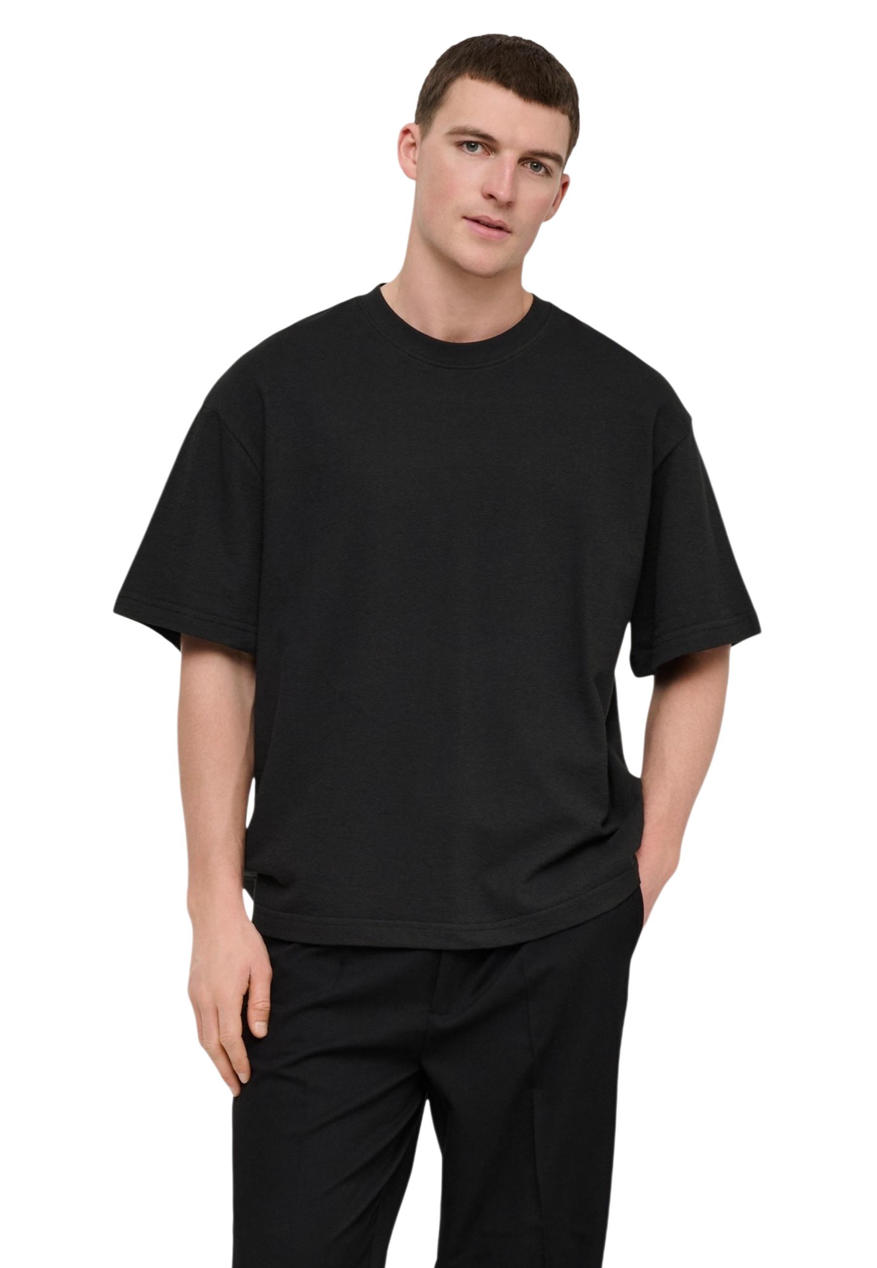 Черна тениска Only & Sons