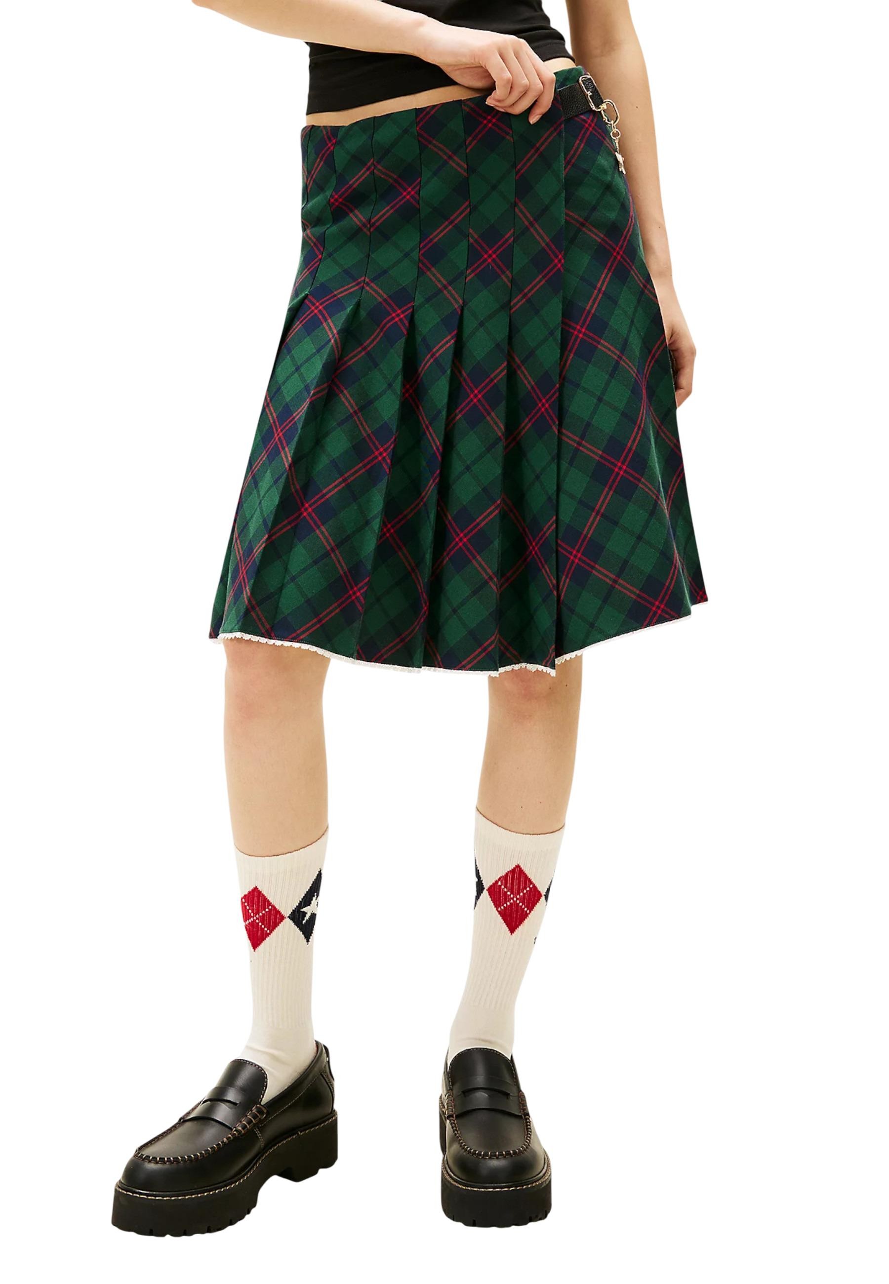 Tommy Hilfiger károvaná sukně