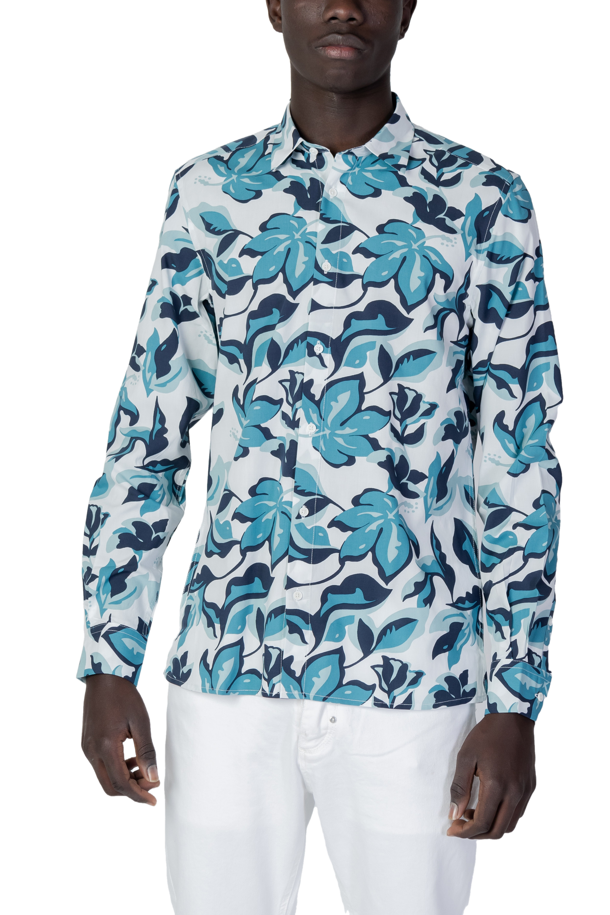 Antony Morato pánska košeľa s kvetinovým vzorom