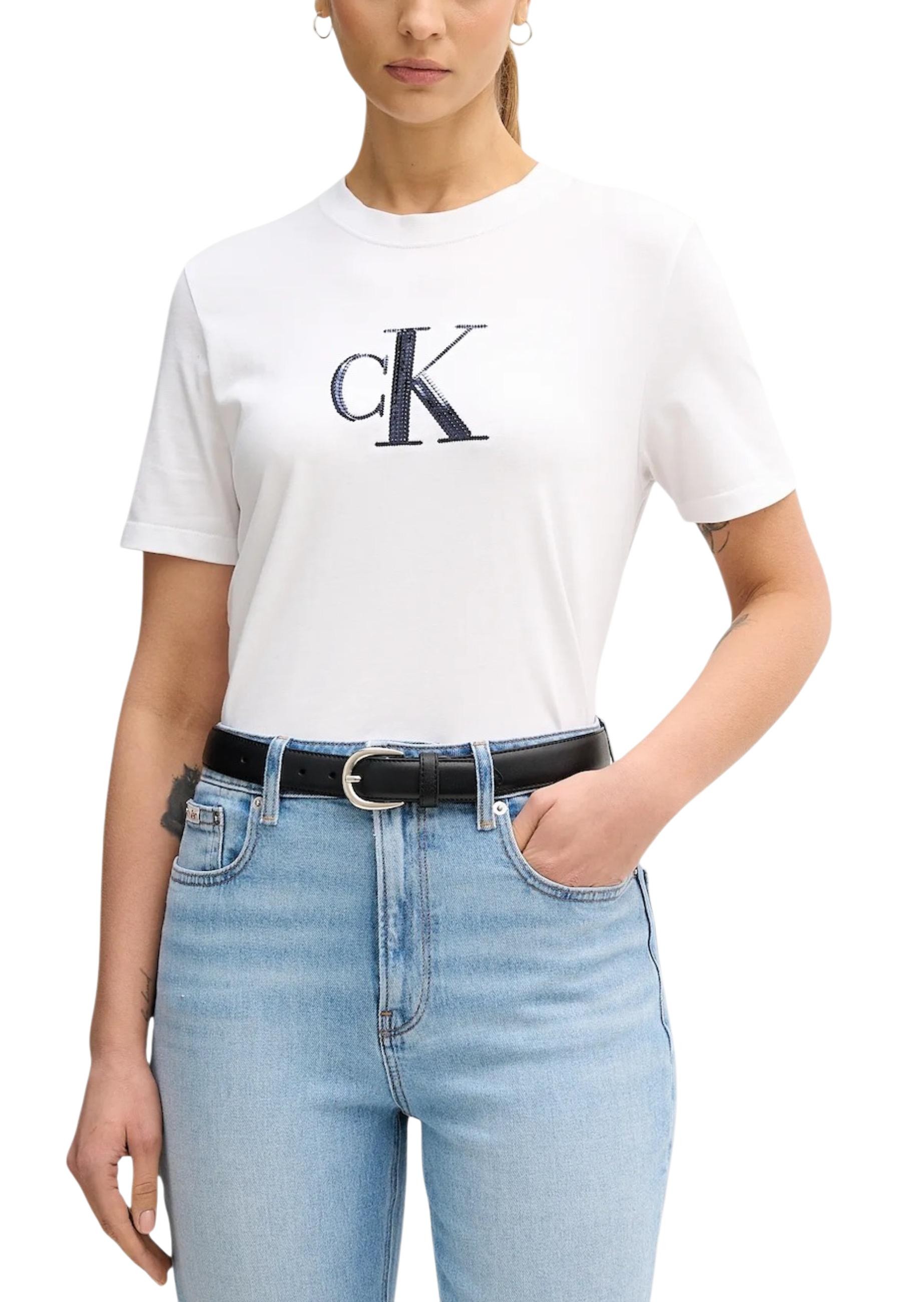 Calvin Klein Jeans triko s krátkým rukávem