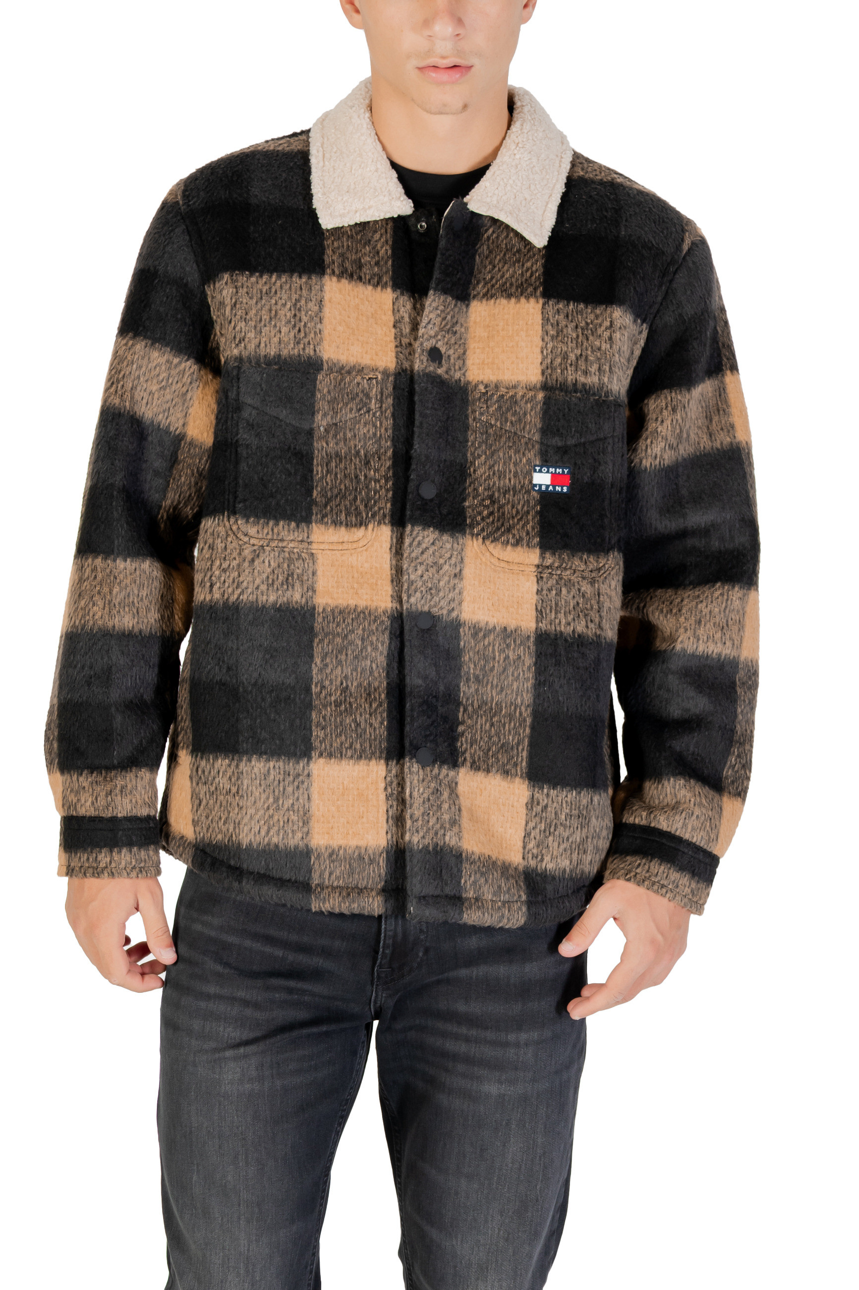 Tommy Hilfiger károvaná bunda