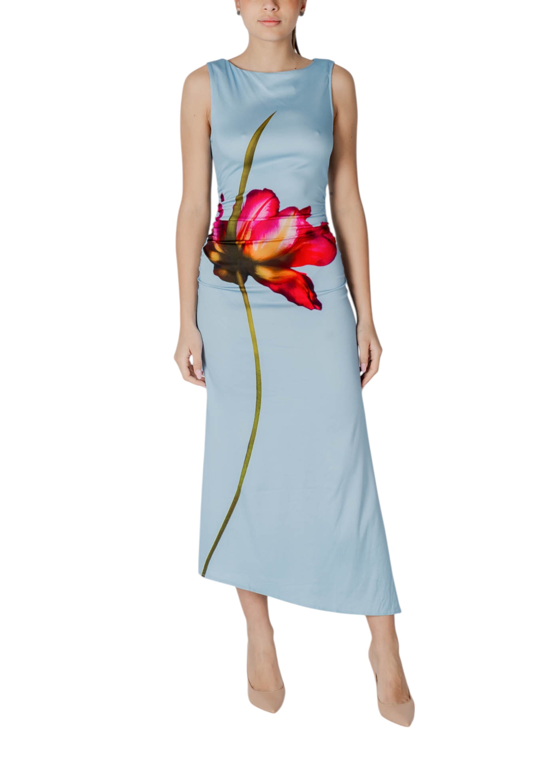 Макси рокля Desigual с флорален мотив